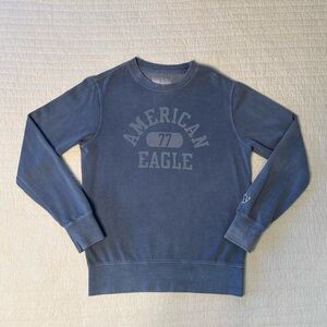 American Eagle Blue Crewneck Sweatshirt